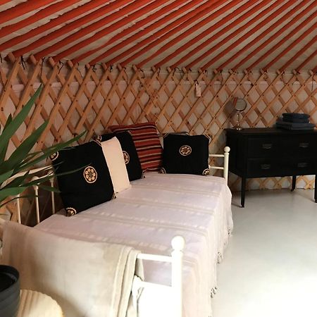 Gilfach Gower Farm Luxury Yurt With Hot Tub Hotell Ammanford Exteriör bild