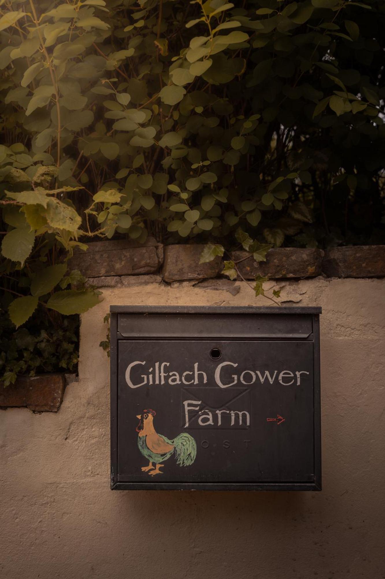 Gilfach Gower Farm Luxury Yurt With Hot Tub Hotell Ammanford Exteriör bild